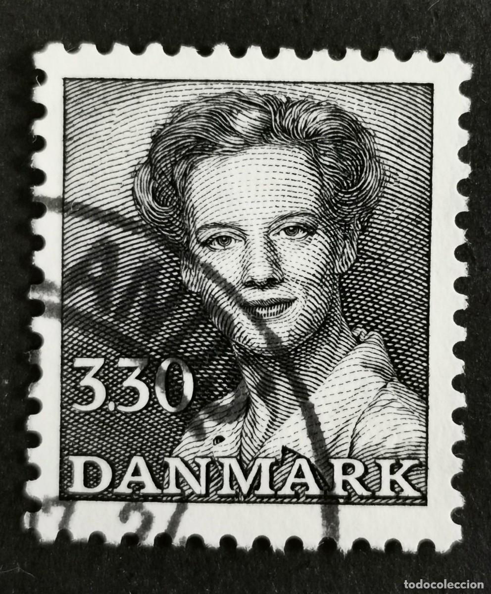 Sellos: Sello Dinamarca 1984, Reina Margarita II, 3,30 dkr. Michel: DK 794