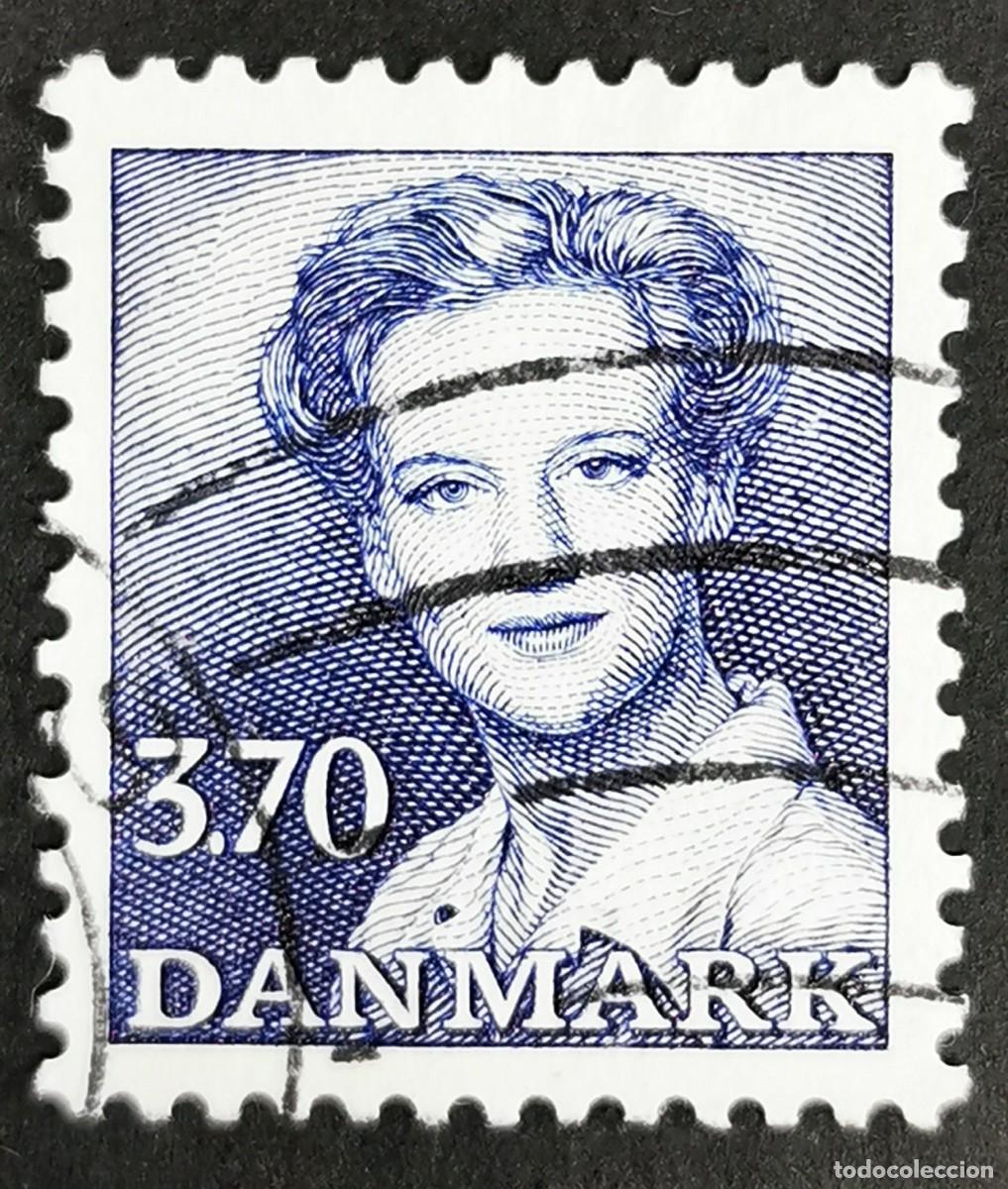 Sellos: Sello Dinamarca 1984, Reina Margarita II, 3,70 dkr. Michel: DK 795