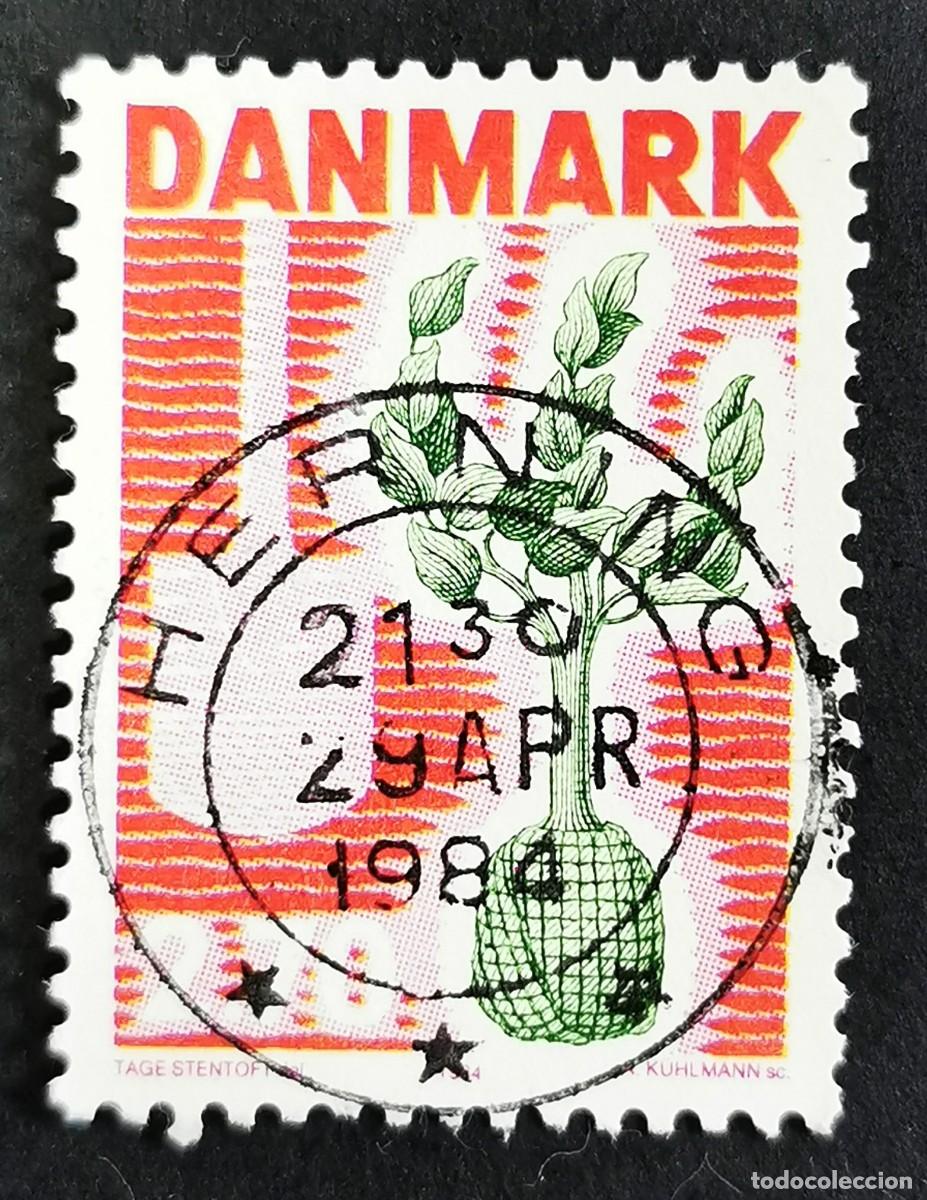 Sellos: Sello Dinamarca 1984, Campa&ntilde;a de plantaci&oacute;n de &aacute;rboles, 2,70 dkr. Michel: DK 799
