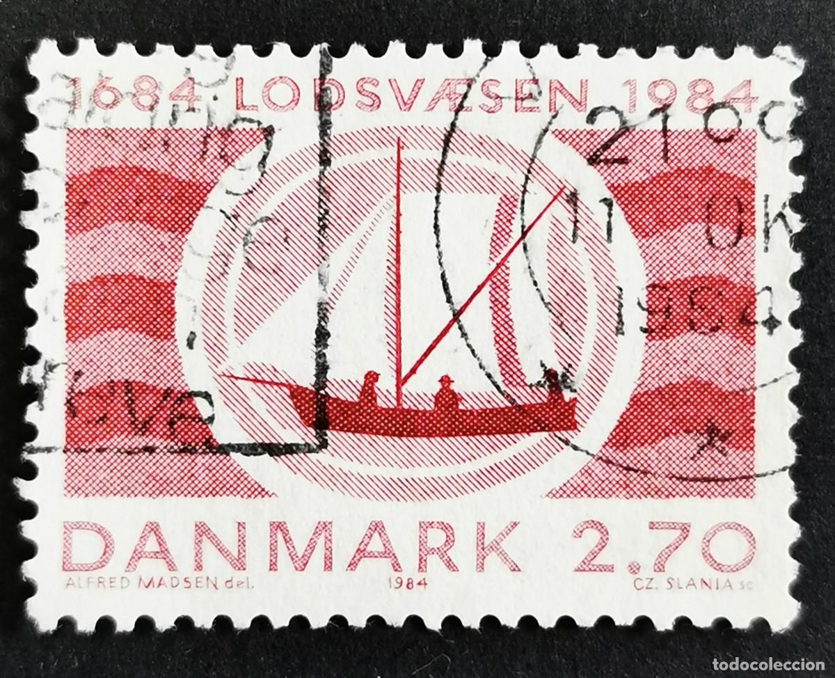Sellos: Sello Dinamarca 1984, Velero, 2,70 dkr. Michel: DK 803