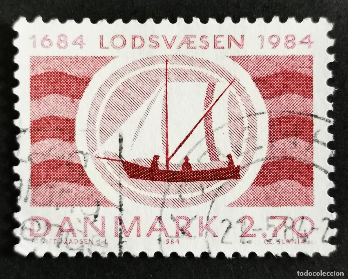 Sellos: Sello Dinamarca 1984, Velero, 2,70 dkr. Michel: DK 803