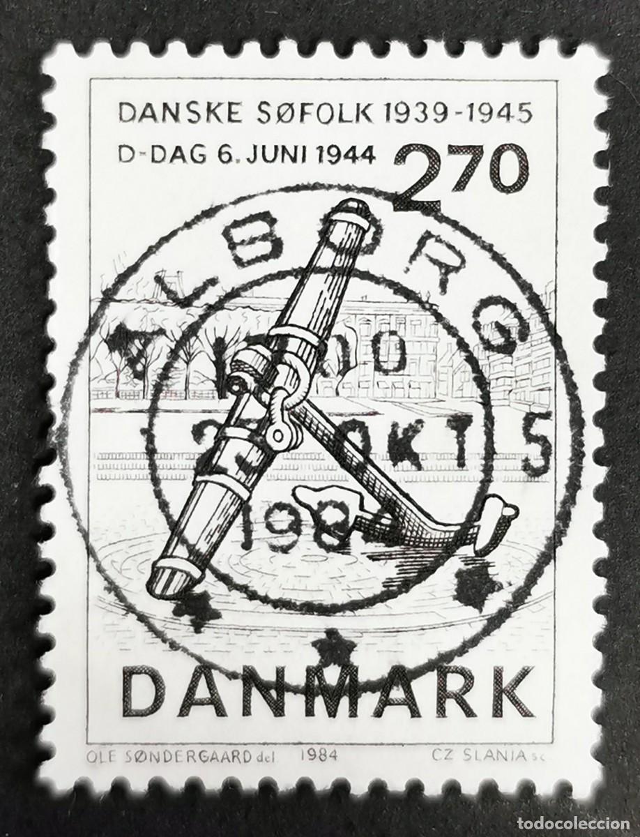 Sellos: Sello Dinamarca 1984, Ancla, 2,70 dkr. Michel: DK 808