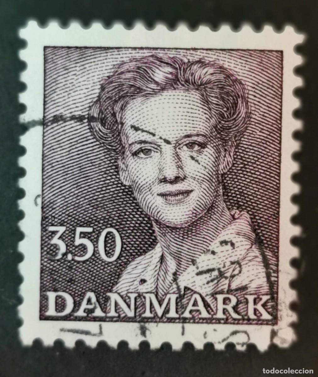 Sellos: Sello Dinamarca 1985, Reina Margarita II, 3,50 dkr. Michel: DK 824