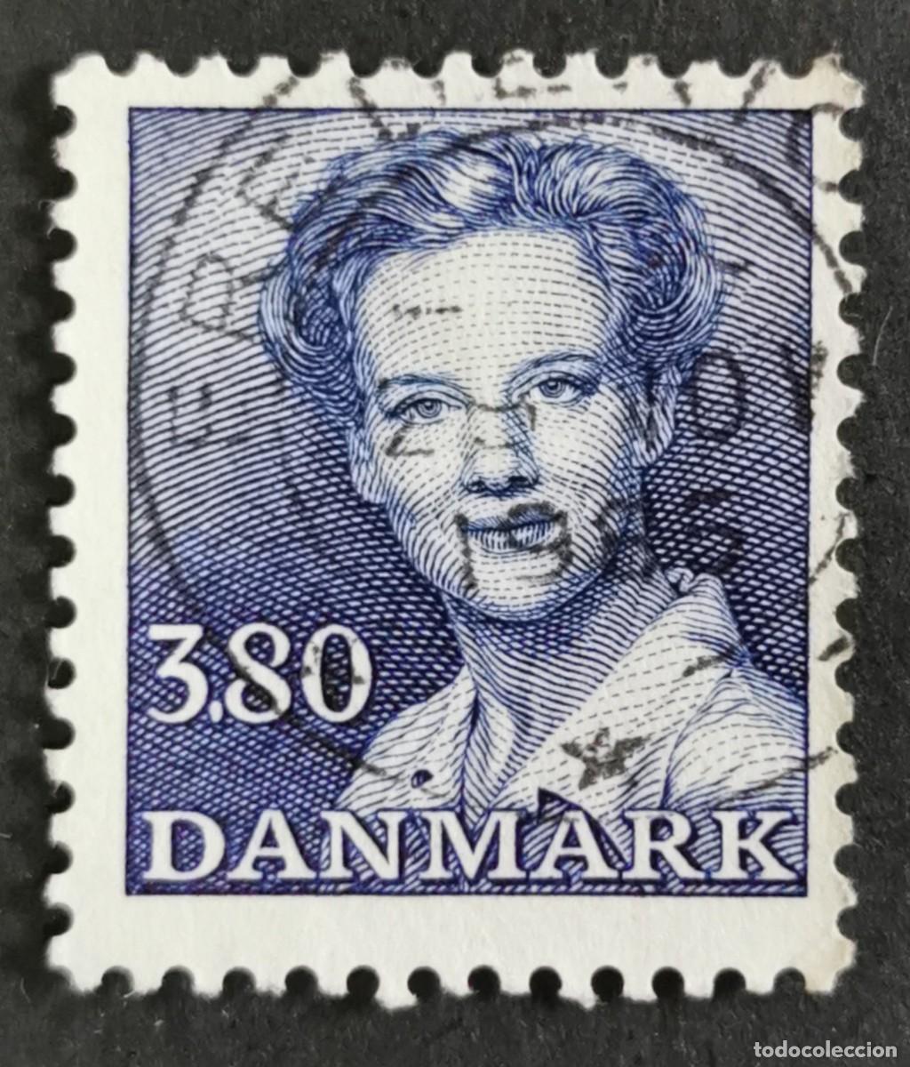 Sellos: Sello Dinamarca 1985, Reina Margarita II, 3,80 dkr. Michel: DK 825