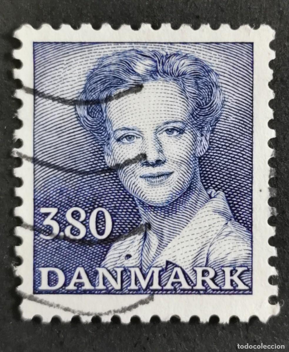 Sellos: Sello Dinamarca 1985, Reina Margarita II, 3,80 dkr. Michel: DK 825