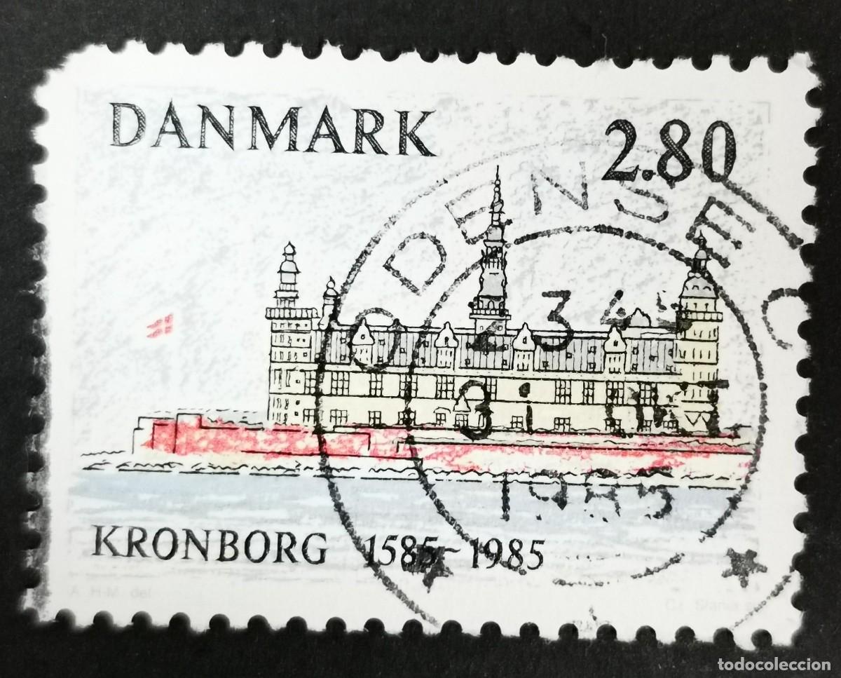 Sellos: Sello Dinamarca 1985, Castillo de Kronborg, 2,80 dkr. Michel: DK 846