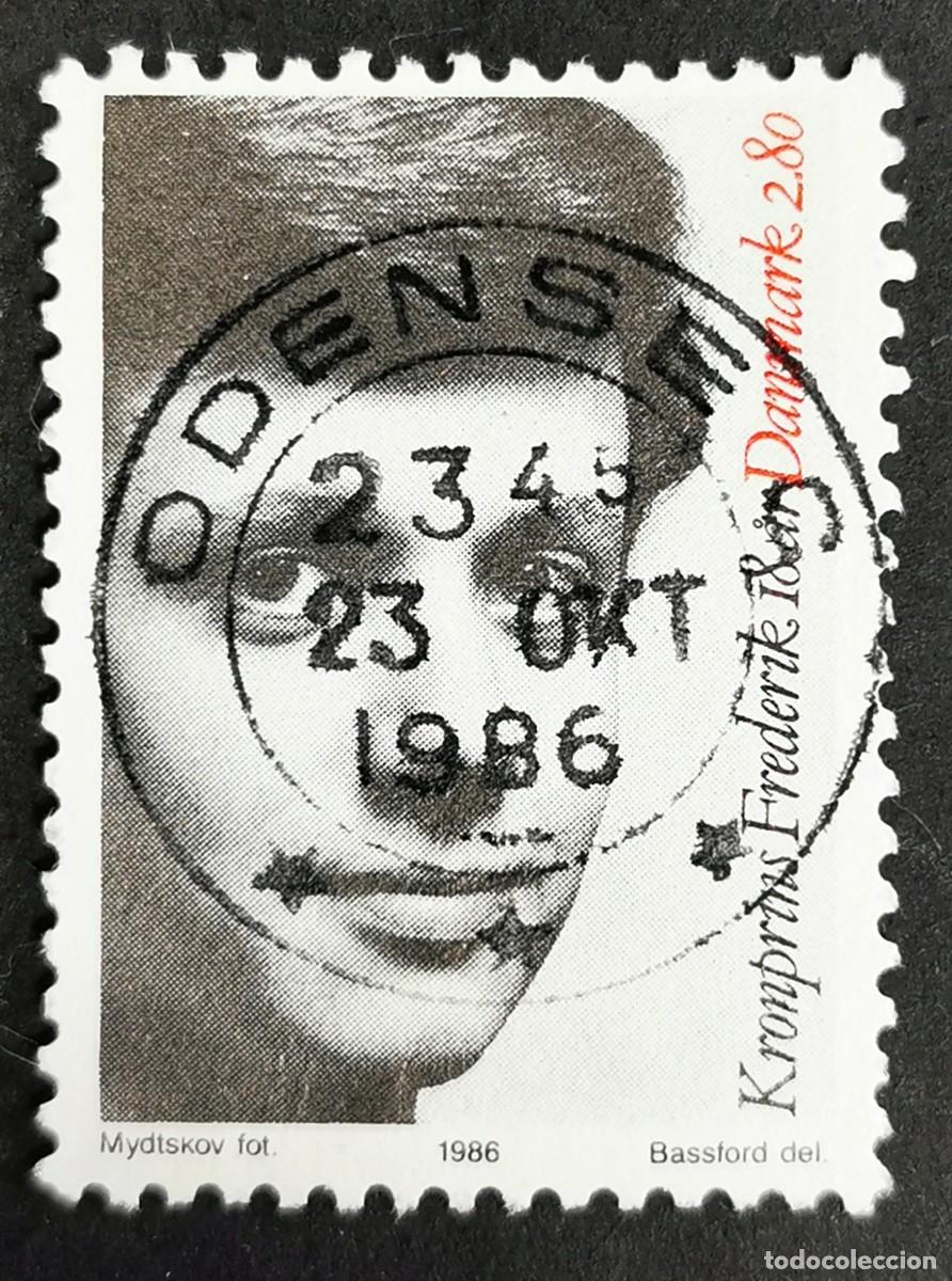Sellos: Sello Dinamarca 1986, Pr&iacute;ncipe Federico, 2,80 dkr. Michel: DK 867
