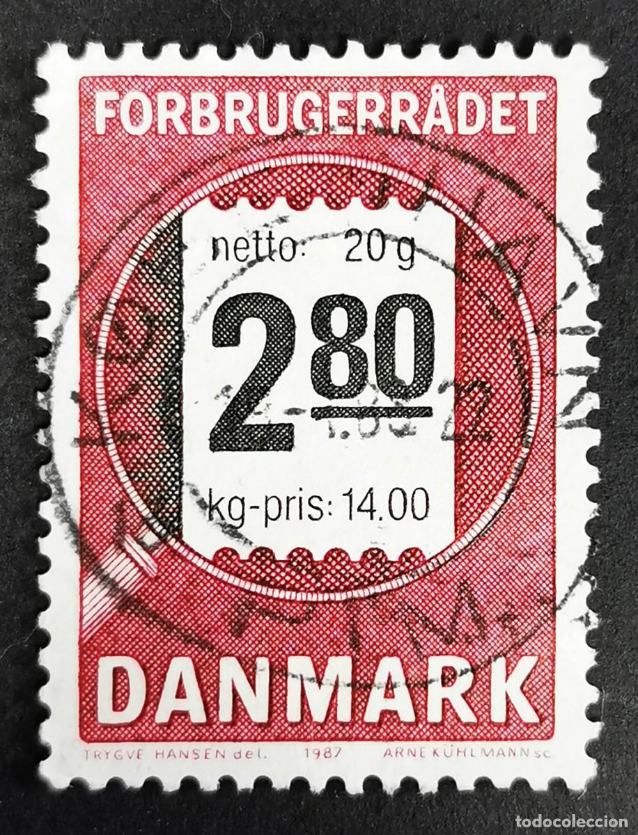 Sellos: Sello Dinamarca 1987, Consulta con los consumidores, 2,80 dkr. Michel: DK 890