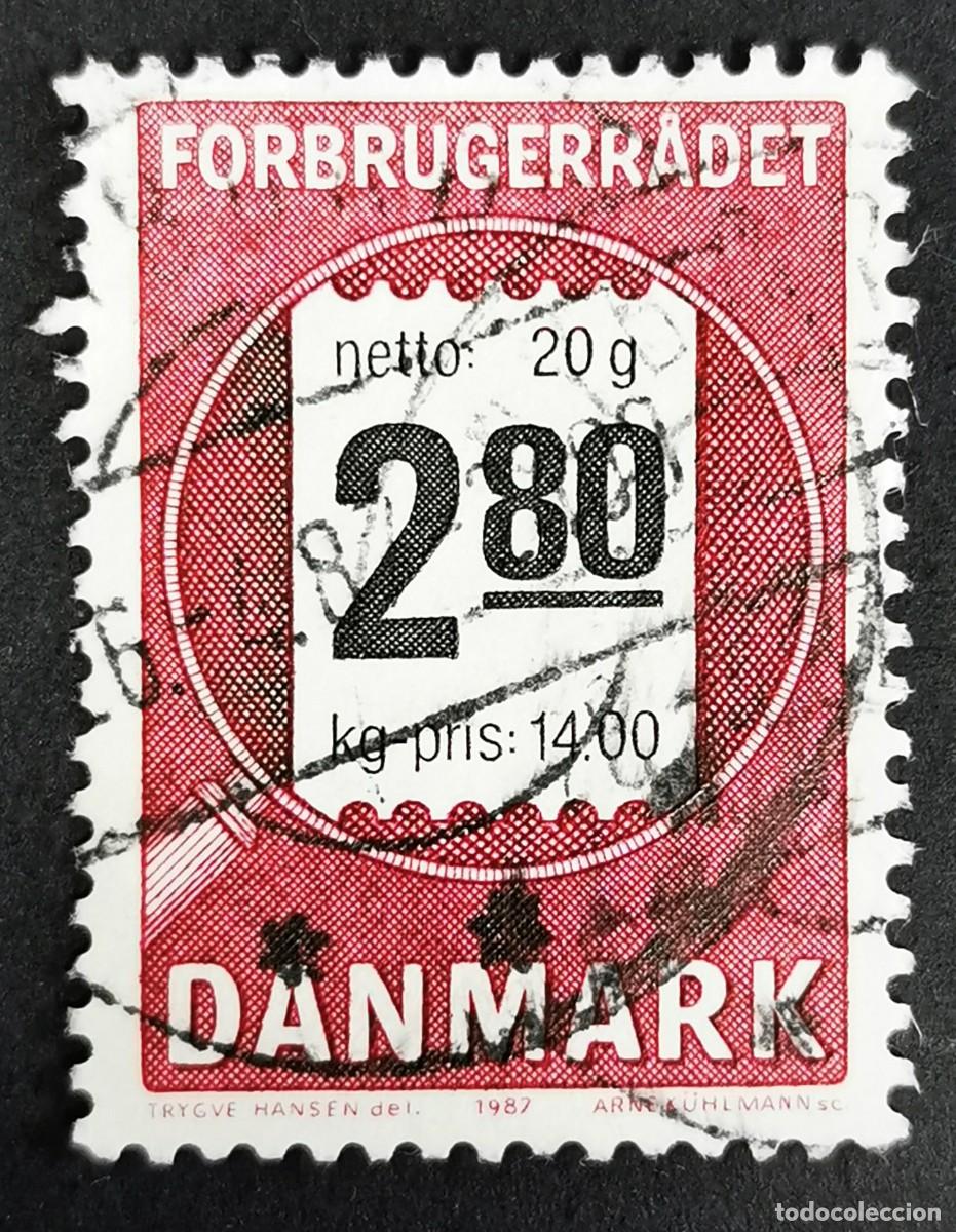 Sellos: Sello Dinamarca 1987, Consulta con los consumidores, 2,80 dkr. Michel: DK 890
