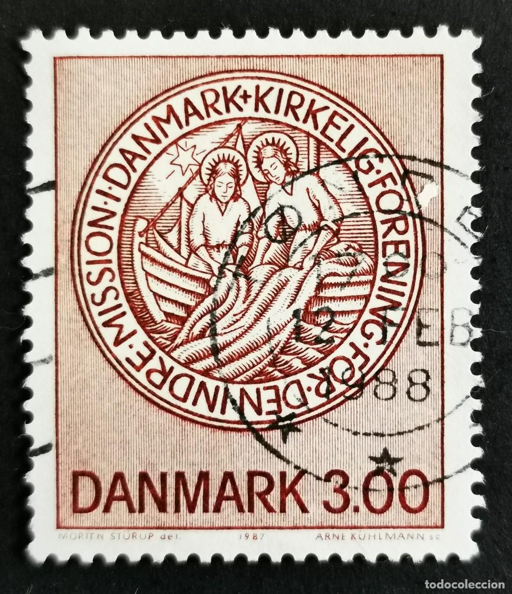 Sellos: Sello Dinamarca 1987, Misi&oacute;n - Asociaci&oacute;n, 3,00 dkr. Michel: DK 904