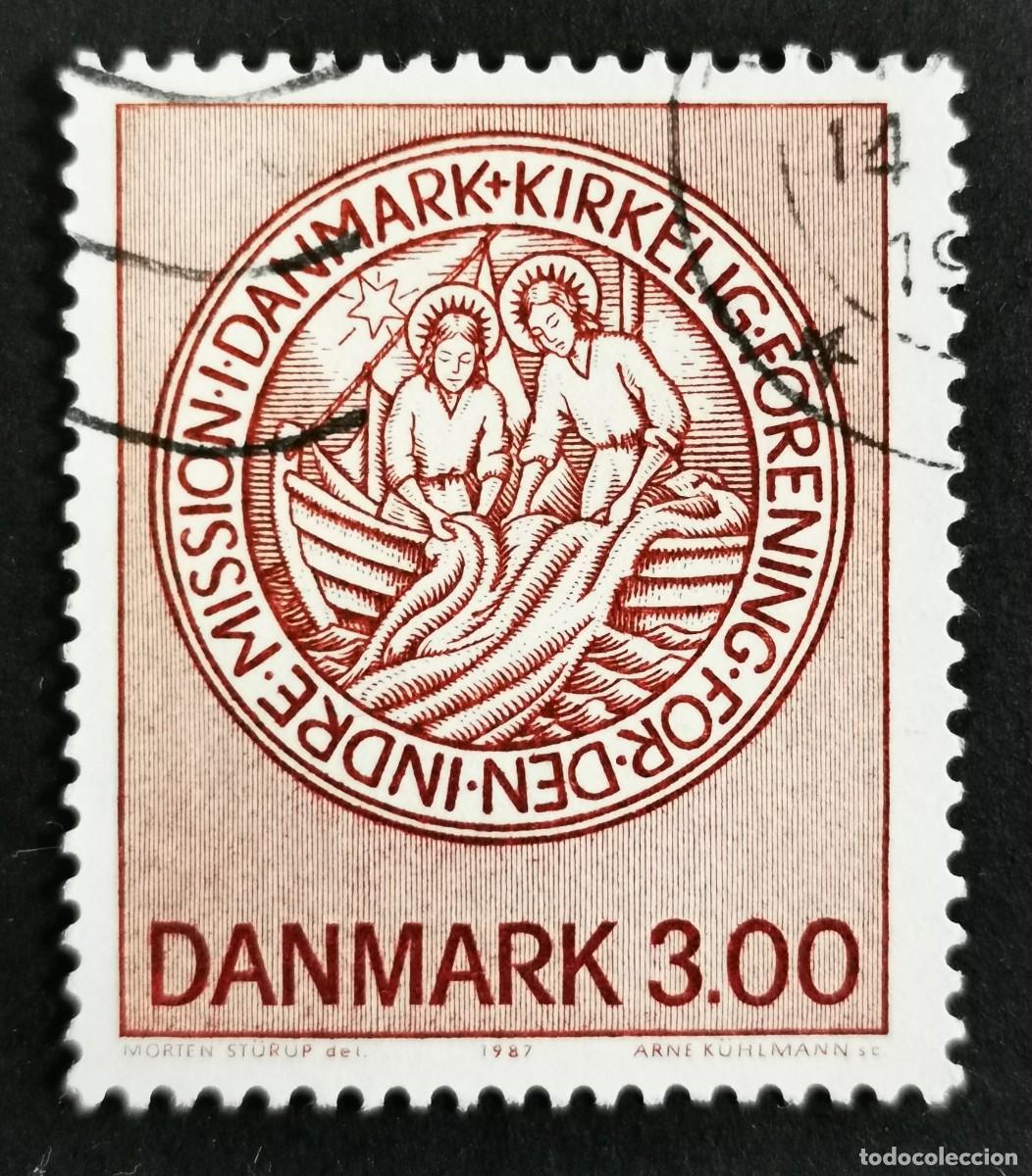 Sellos: Sello Dinamarca 1987, Misi&oacute;n - Asociaci&oacute;n, 3,00 dkr. Michel: DK 904