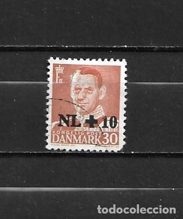 Sellos: Dinamarca, 1953, Sobrecargado, en favor de Holanda, usado, yvert 345