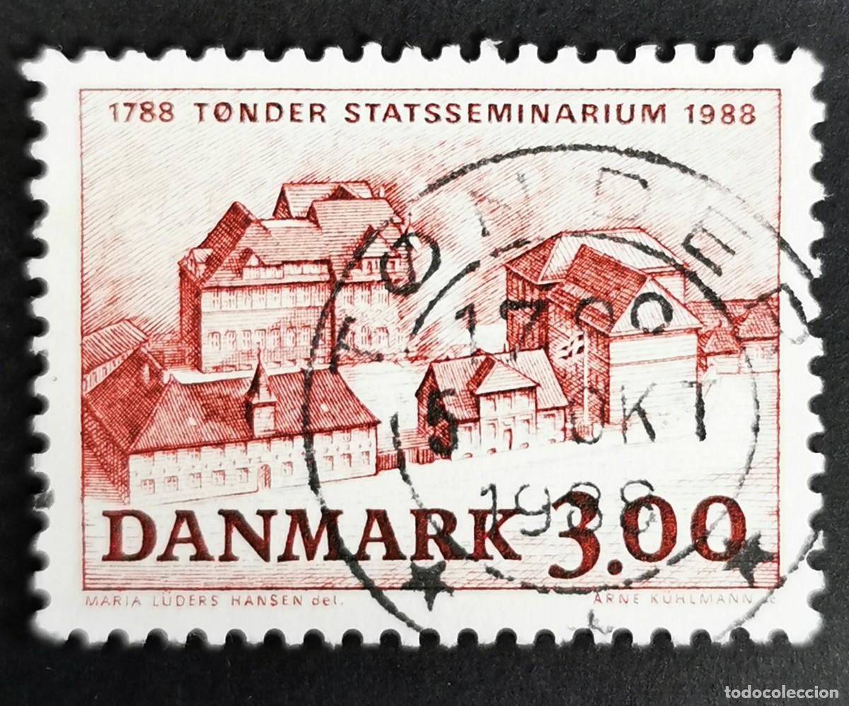 Sellos: Sello Dinamarca 1988, Escuela de Formaci&oacute;n de Profesores de Tonder, 3.00 dkr.. Michel: DK 927