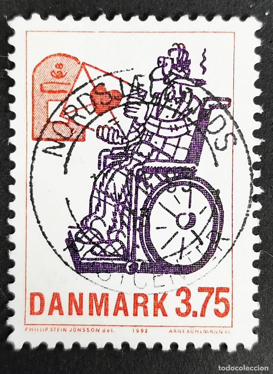 Sellos: Sello Dinamarca 1992, &rdquo;Carta de amor&rdquo;, 3.75 dkr. Michel: DK 1040