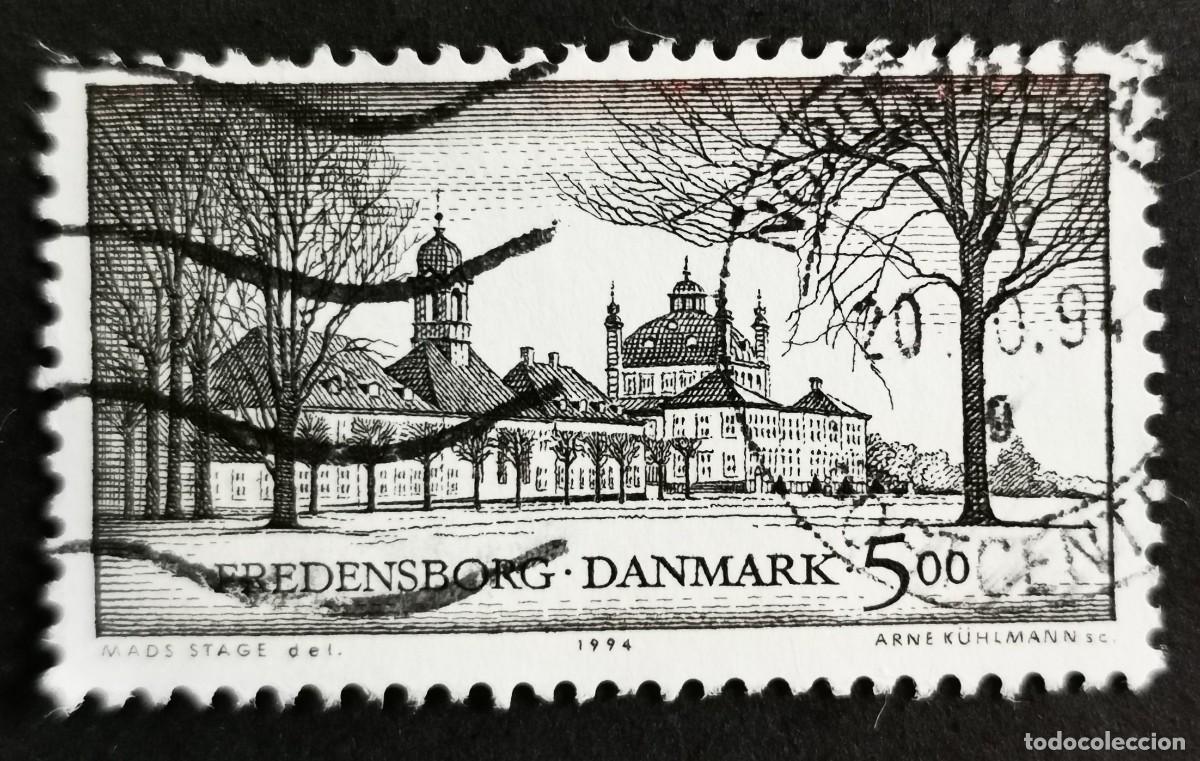 Sellos: Sello Dinamarca 1994, Castillo de Fredensborg, Norte de Zelanda, 5.00 dkr. Michel: DK 1075