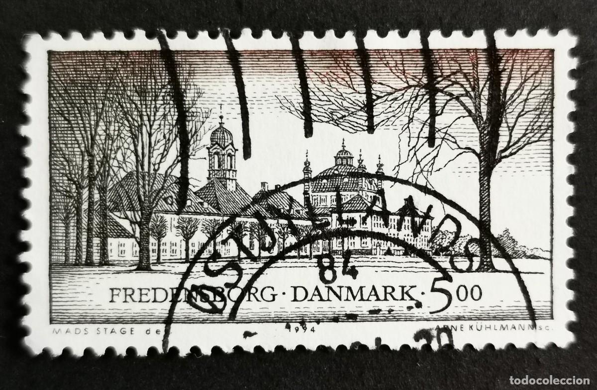Sellos: Sello Dinamarca 1994, Castillo de Fredensborg, Norte de Zelanda, 5.00 dkr. Michel: DK 1075