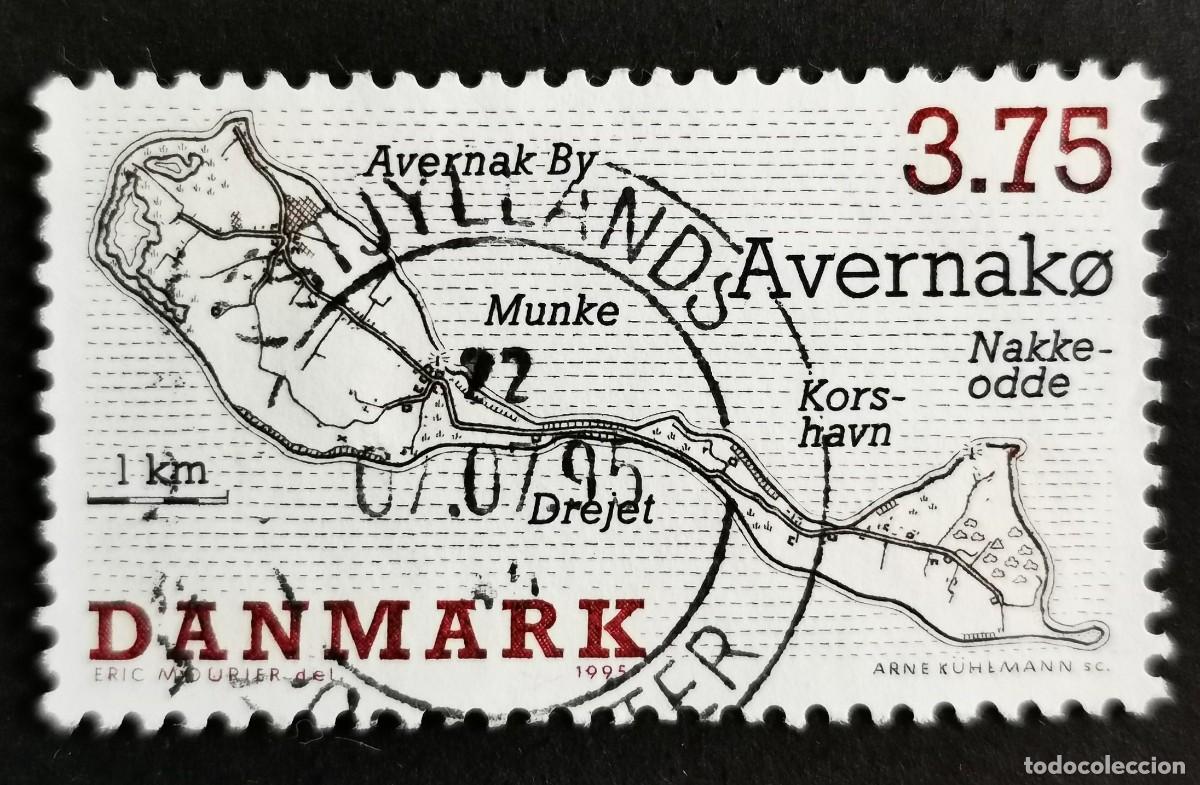 Sellos: Sello Dinamarca 1995, Isla Avernako, 3.75 dkr. Michel: DK 1096