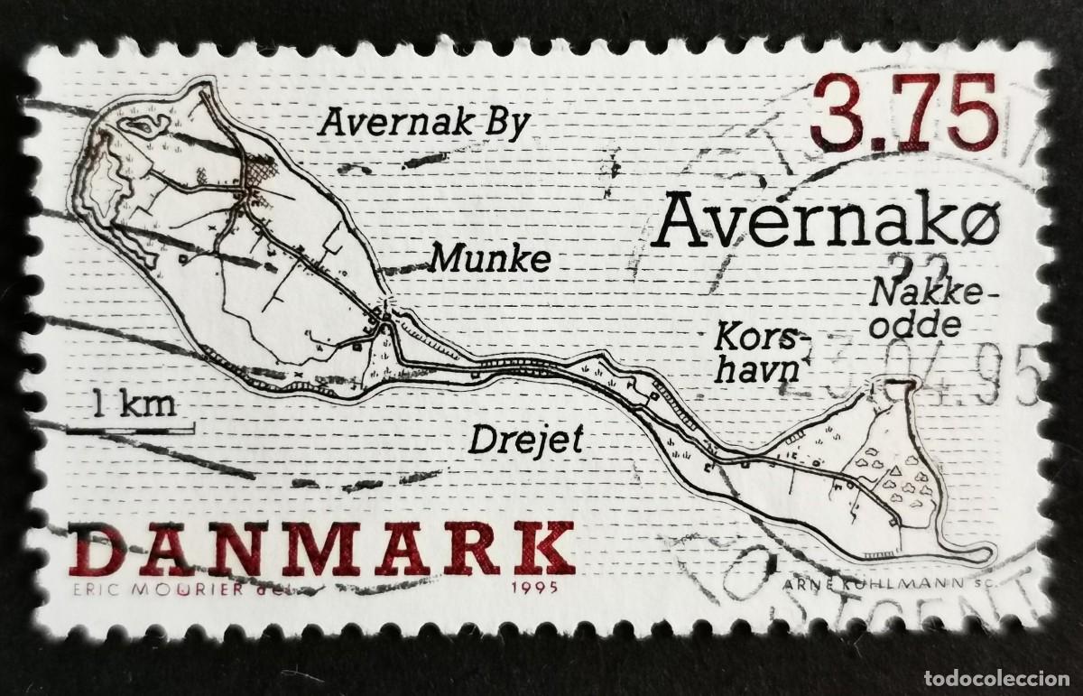 Sellos: Sello Dinamarca 1995, Isla Avernako, 3.75 dkr. Michel: DK 1096