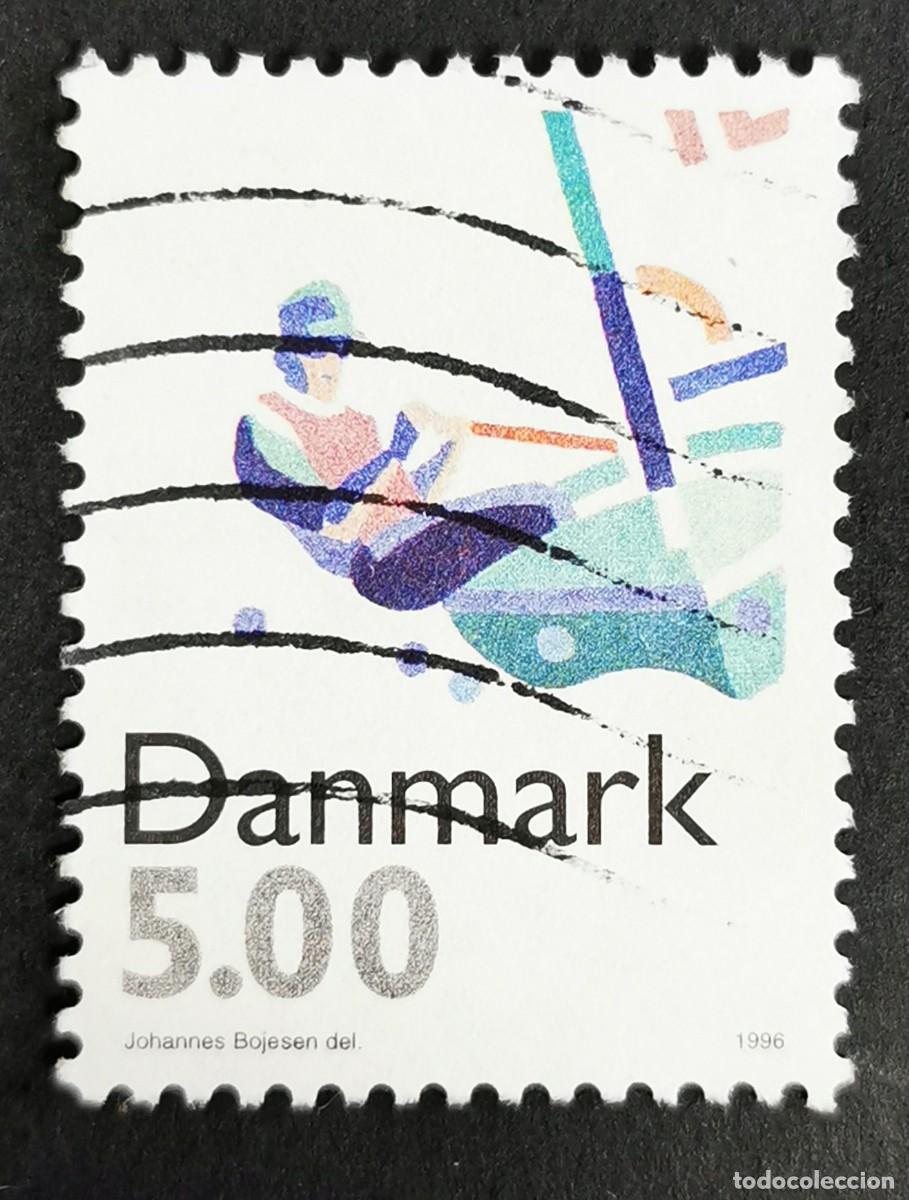 Sellos: Sello Dinamarca 1996, De yates, 5.00 dkr. Michel: DK 1122