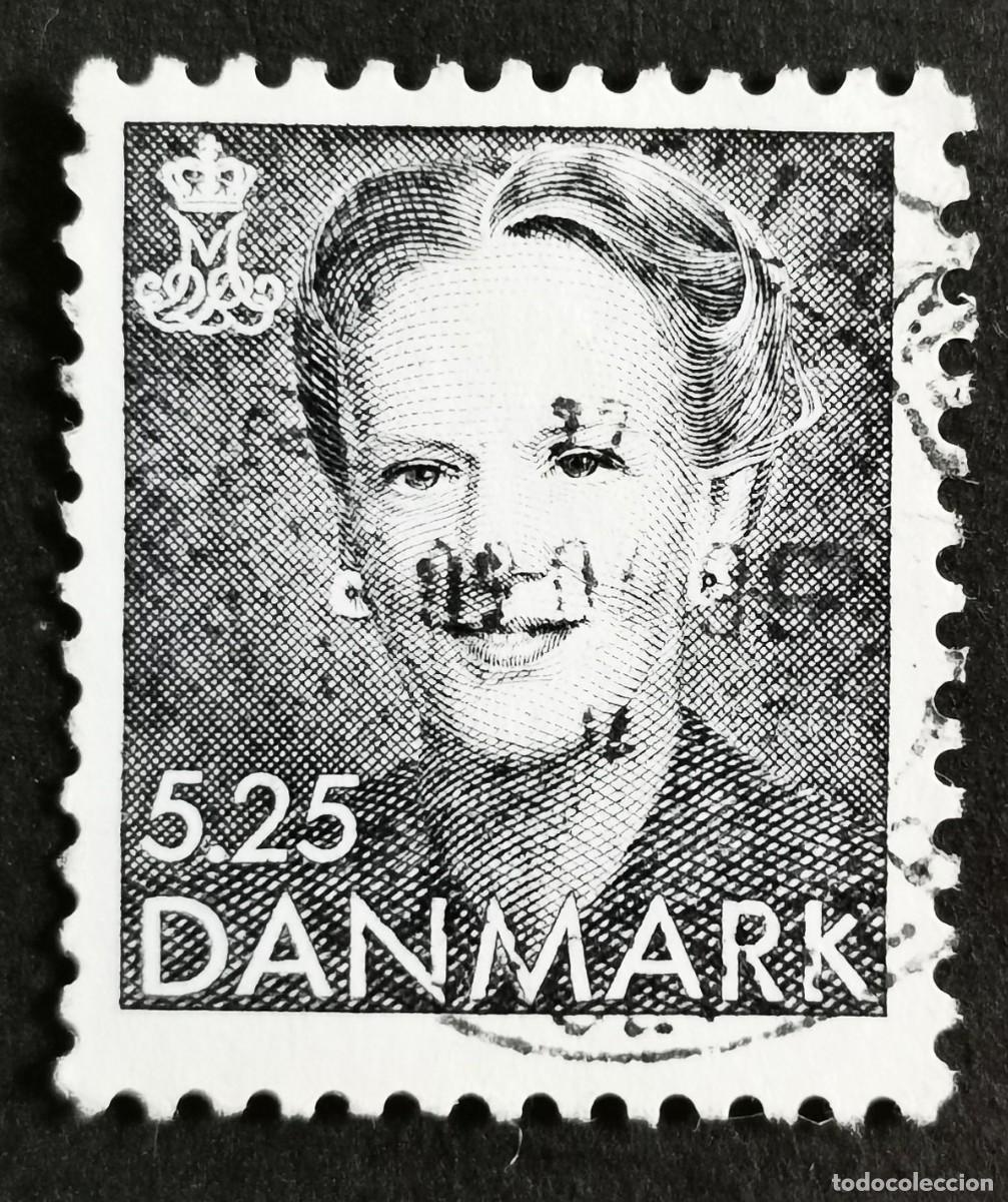 Sellos: Sello Dinamarca 1996, Reina Margarita II, 5.25 dkr. Michel: DK 1131