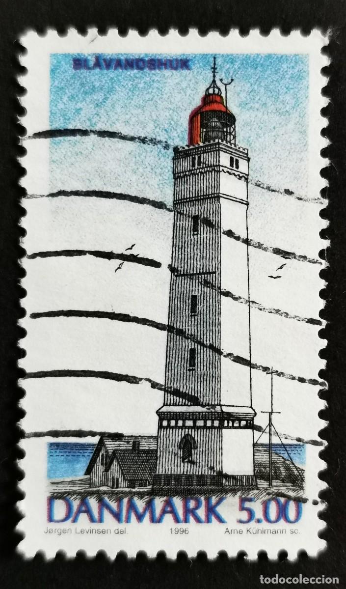 Sellos: Sello Dinamarca 1996, Faro de Bl&aring;vandshuk, 5.00 dkr. Michel: DK 1133