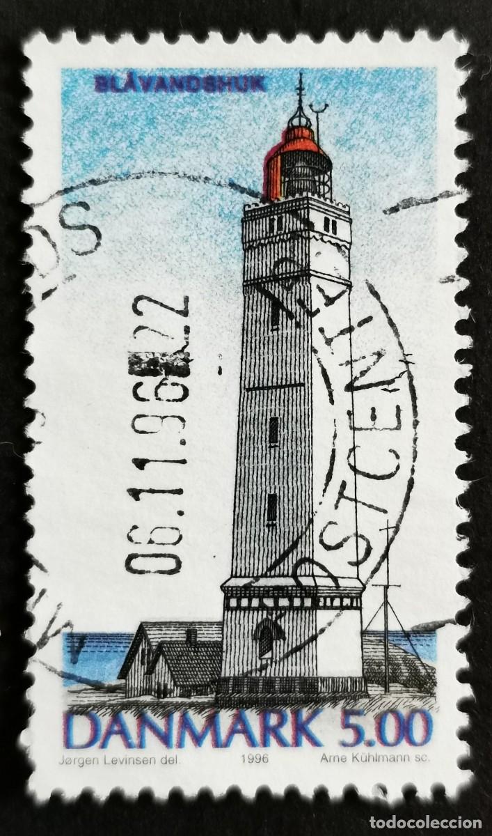 Sellos: Sello Dinamarca 1996, Faro de Bl&aring;vandshuk, 5.00 dkr. Michel: DK 1133