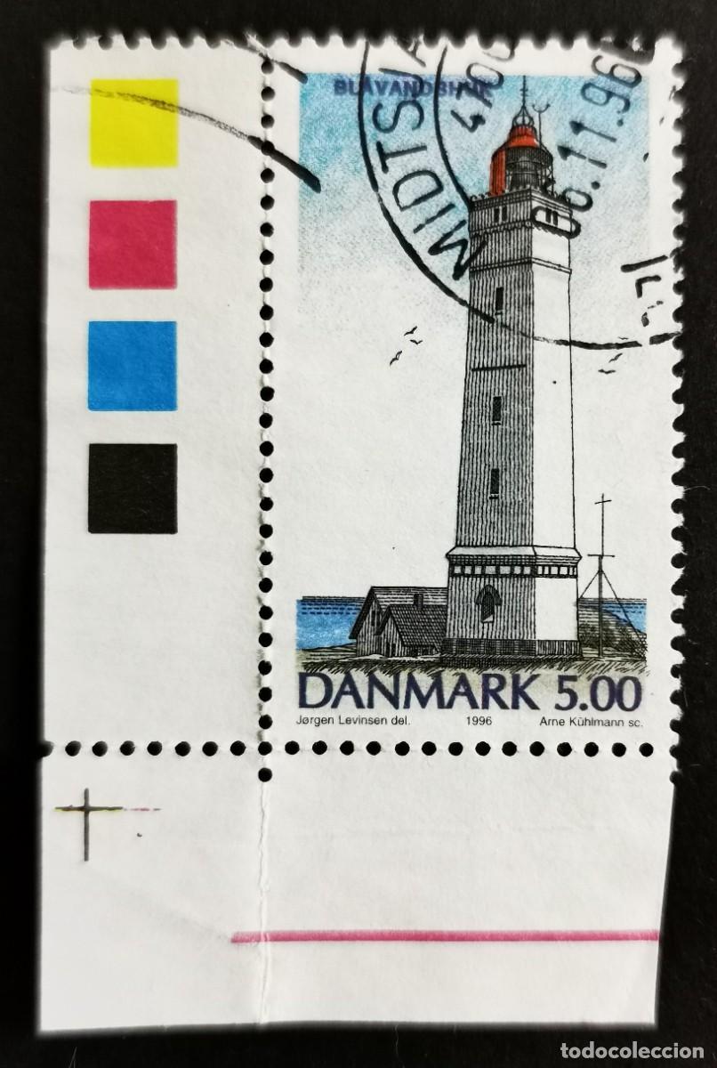Sellos: Sello Dinamarca 1996, Faro de Bl&aring;vandshuk, 5.00 dkr. Michel: DK 1133
