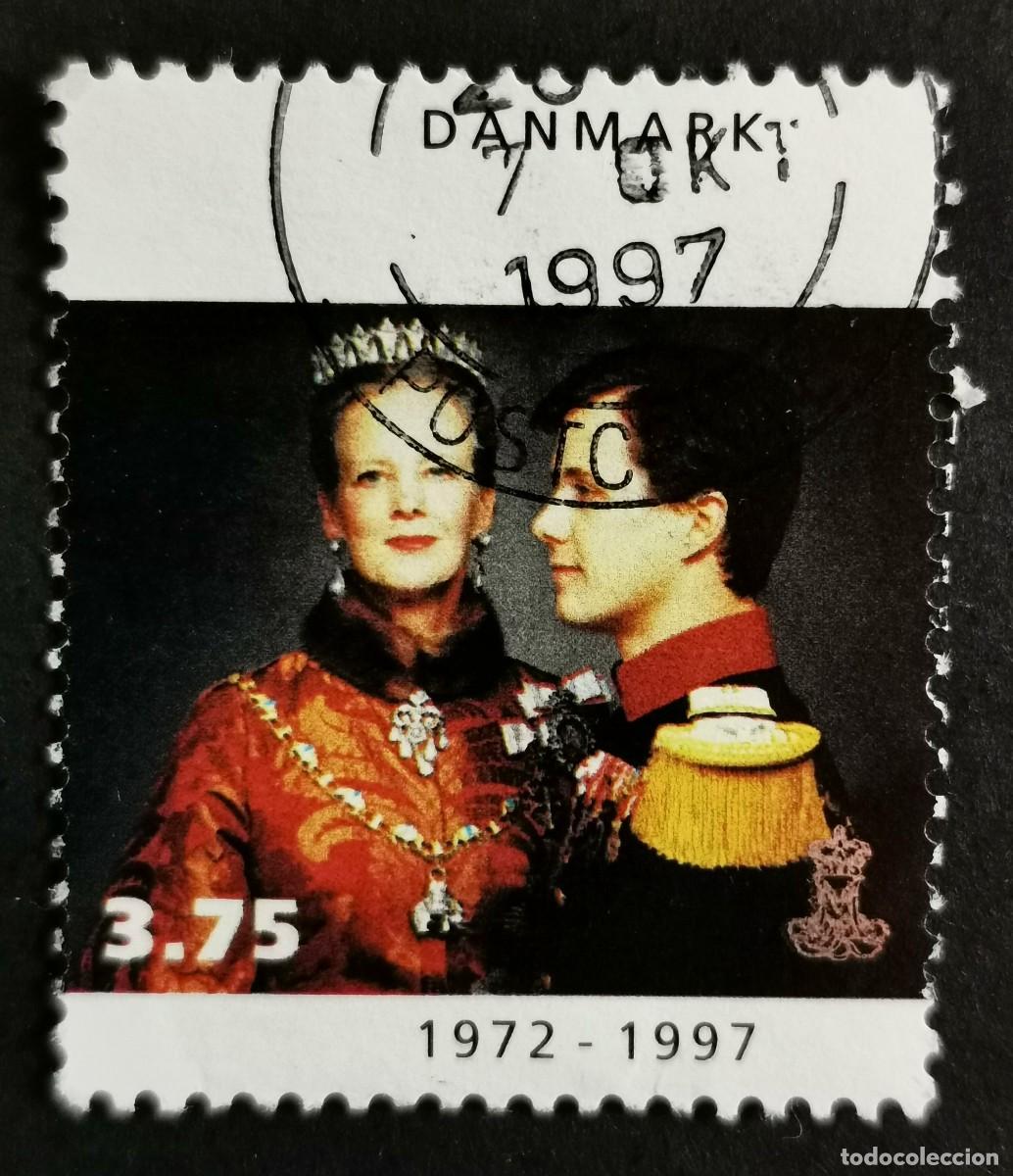 Sellos: Sello Dinamarca 1997,La reina Margarita y el pr&iacute;ncipe heredero Federico, 3.75 dkr. Michel: DK 1143