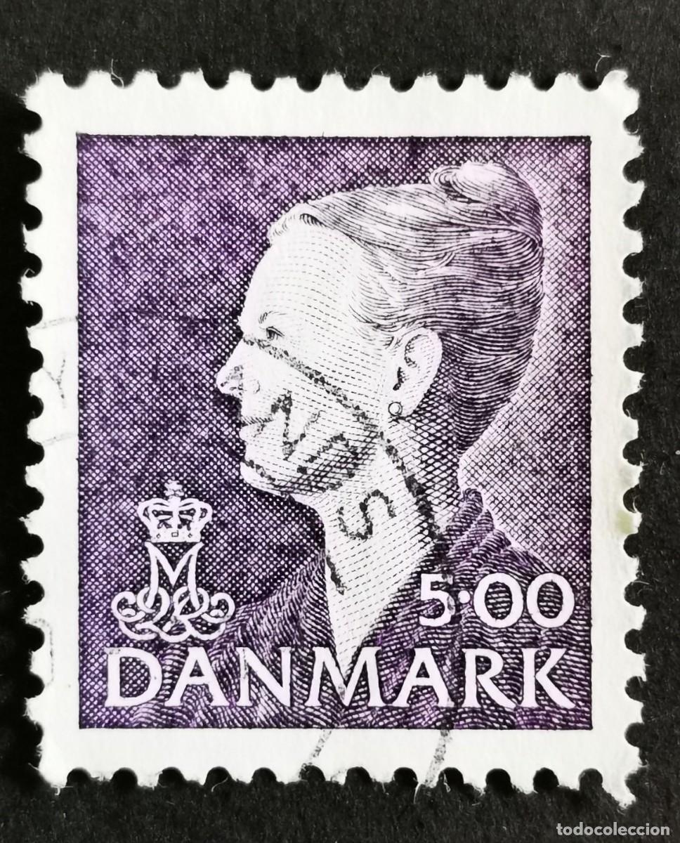 Sellos: Sello Dinamarca 1997, Reina Margarita II, 5.00 dkr. Michel: DK 1160