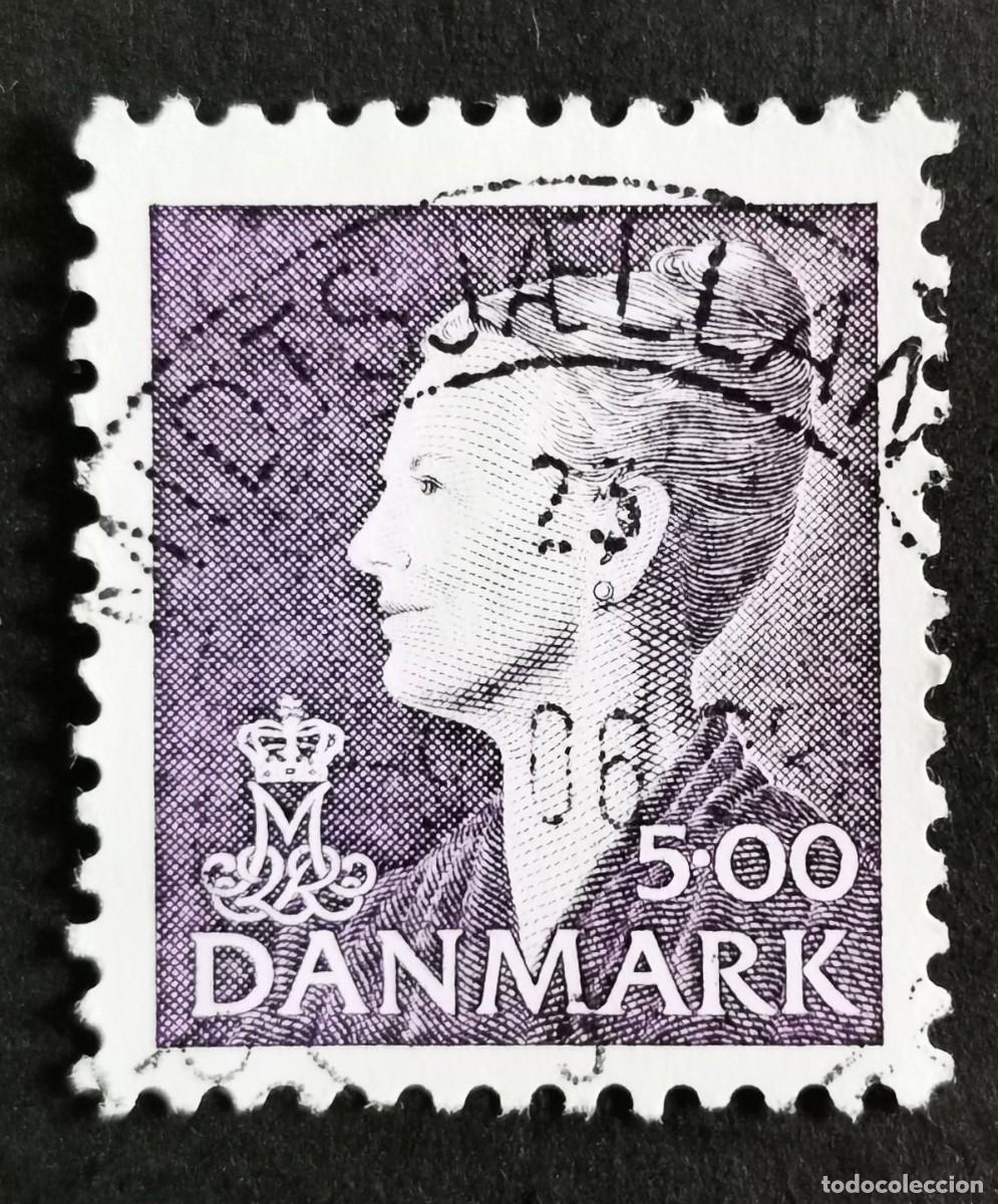Sellos: Sello Dinamarca 1997, Reina Margarita II, 5.00 dkr. Michel: DK 1160