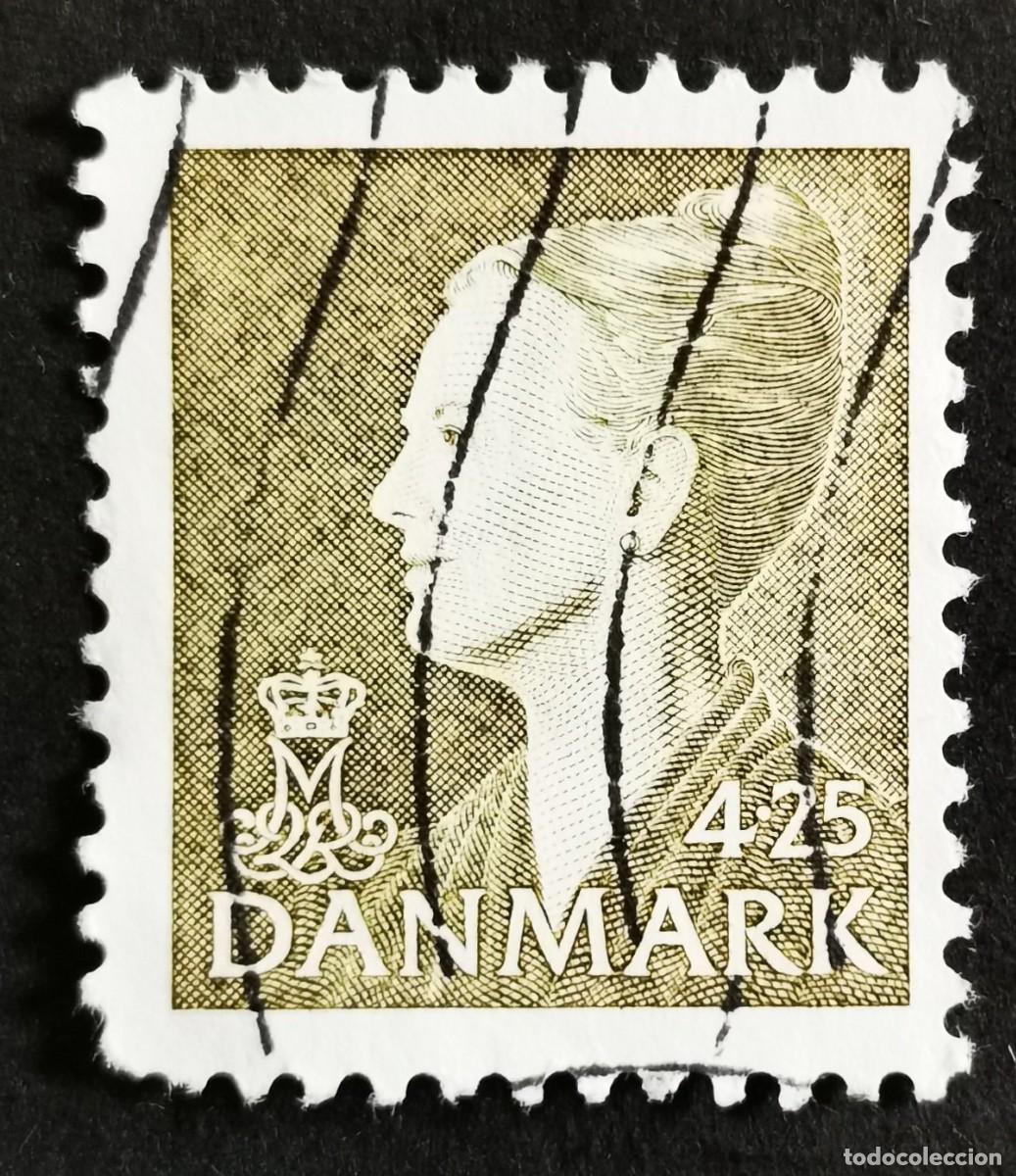 Sellos: Sello Dinamarca 1998, Reina Margarita II, 4.25 dkr. Michel: DK 1176