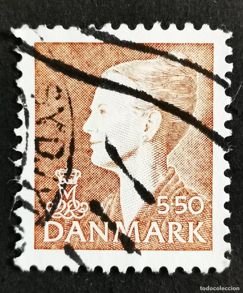 Sellos: Sello Dinamarca 1998, Reina Margarita II, 5.50 dkr. Michel: DK 1178