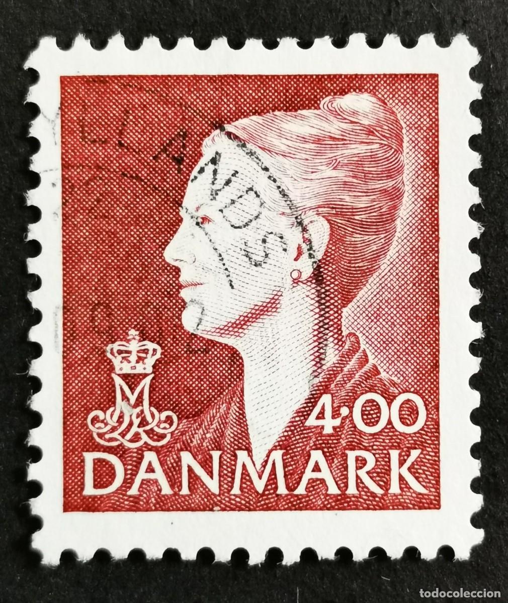 Sellos: Sello Dinamarca 1999, Reina Margarita II, 4.00 dkr. Michel: DK 1205