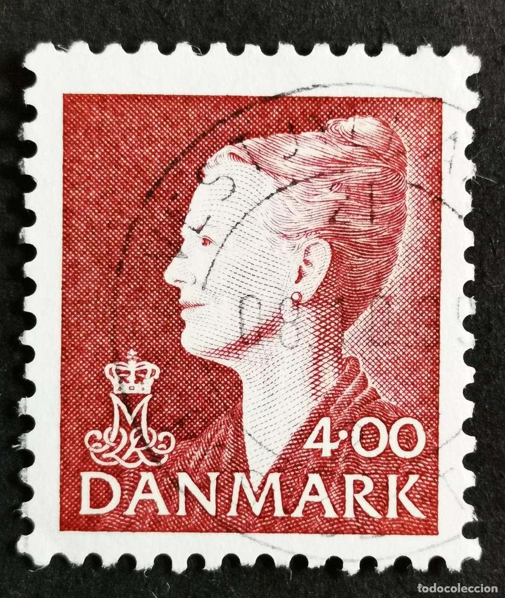 Sellos: Sello Dinamarca 1999, Reina Margarita II, 4.00 dkr. Michel: DK 1205