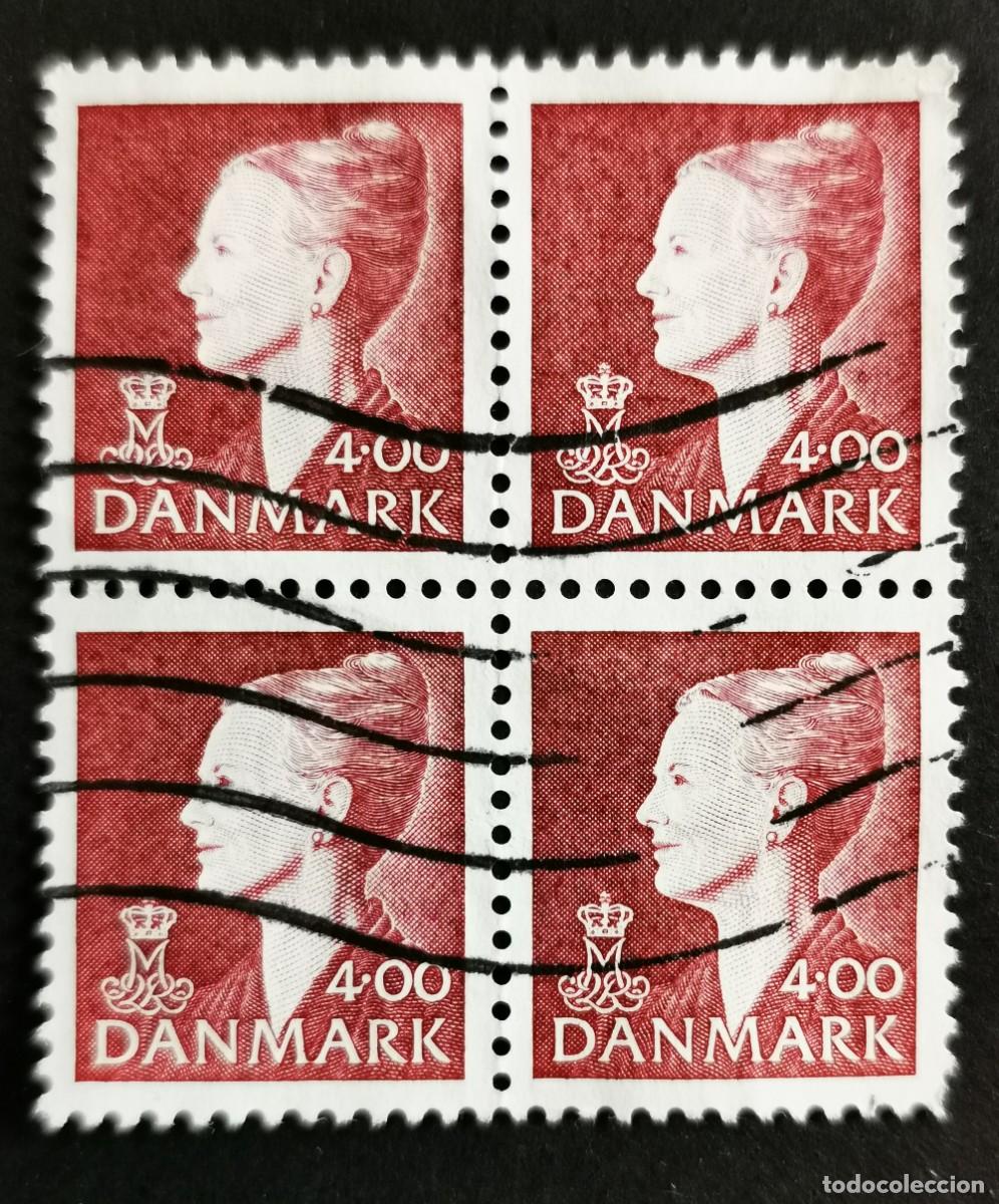 Sellos: Sello Dinamarca 1999, Reina Margarita II, 4.00 dkr. Michel: DK 1205