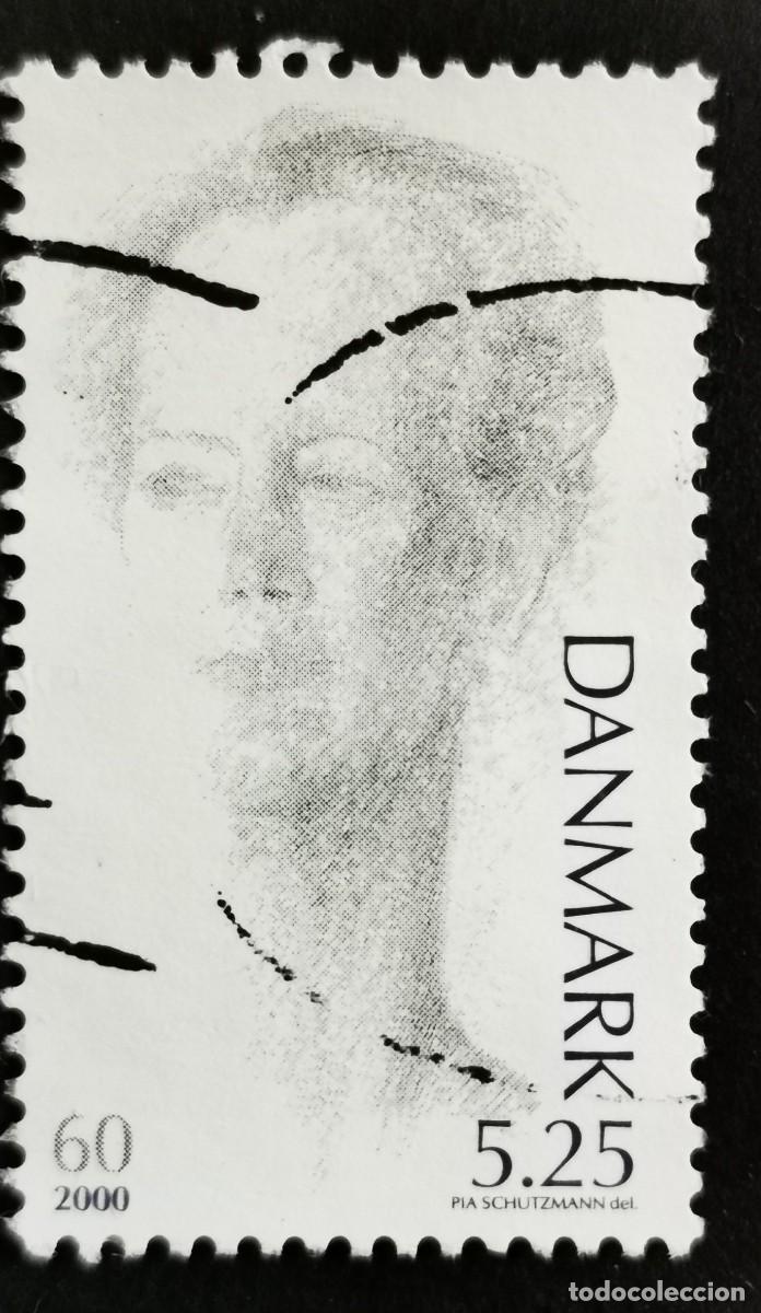 Sellos: Sello Dinamarca 2000, Reina Margarita II 60 cumplea&ntilde;os, 5.25 dkr. Michel: DK 1239