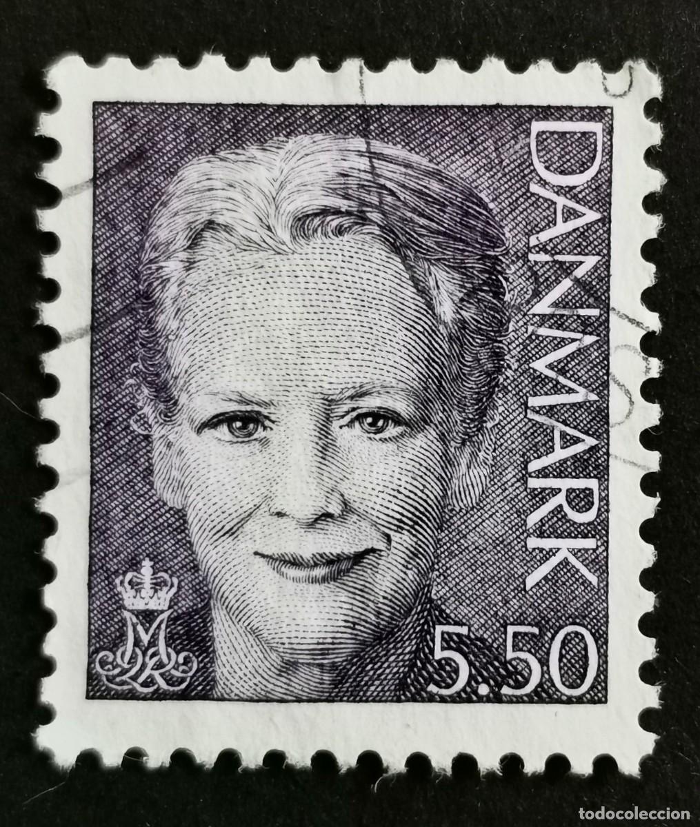 Sellos: Sello Dinamarca 2000, Reina Margarita II, 5.50 dkr. Michel: DK 1245