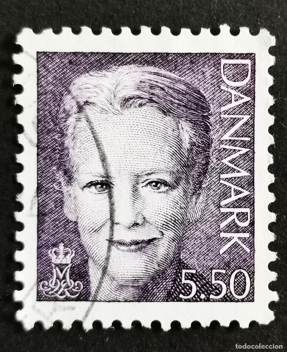 Sellos: Sello Dinamarca 2000, Reina Margarita II, 5.50 dkr. Michel: DK 1245