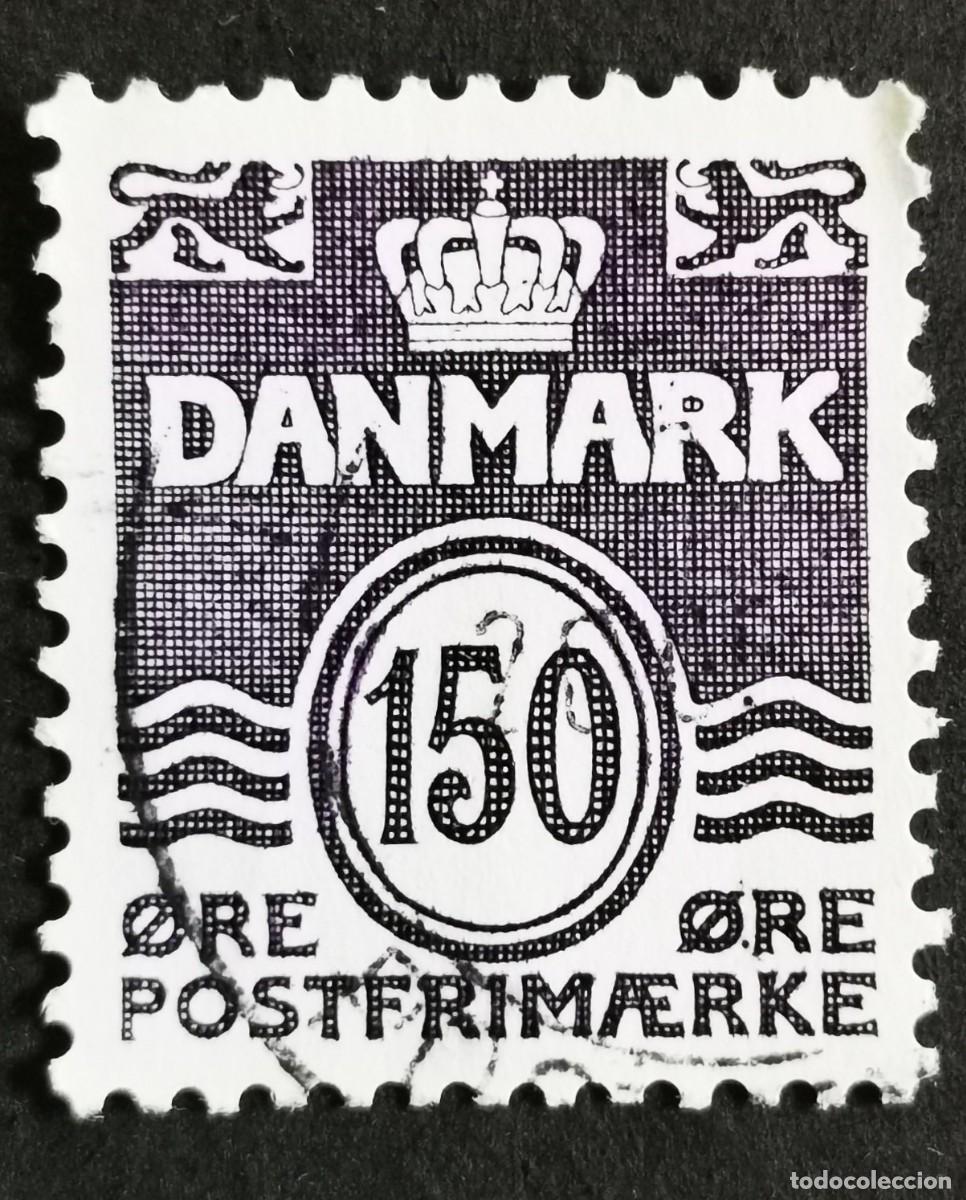Sellos: Sello Dinamarca 2002, Figura tipo 'onda', 150 &oslash;re. Michel: DK 1295