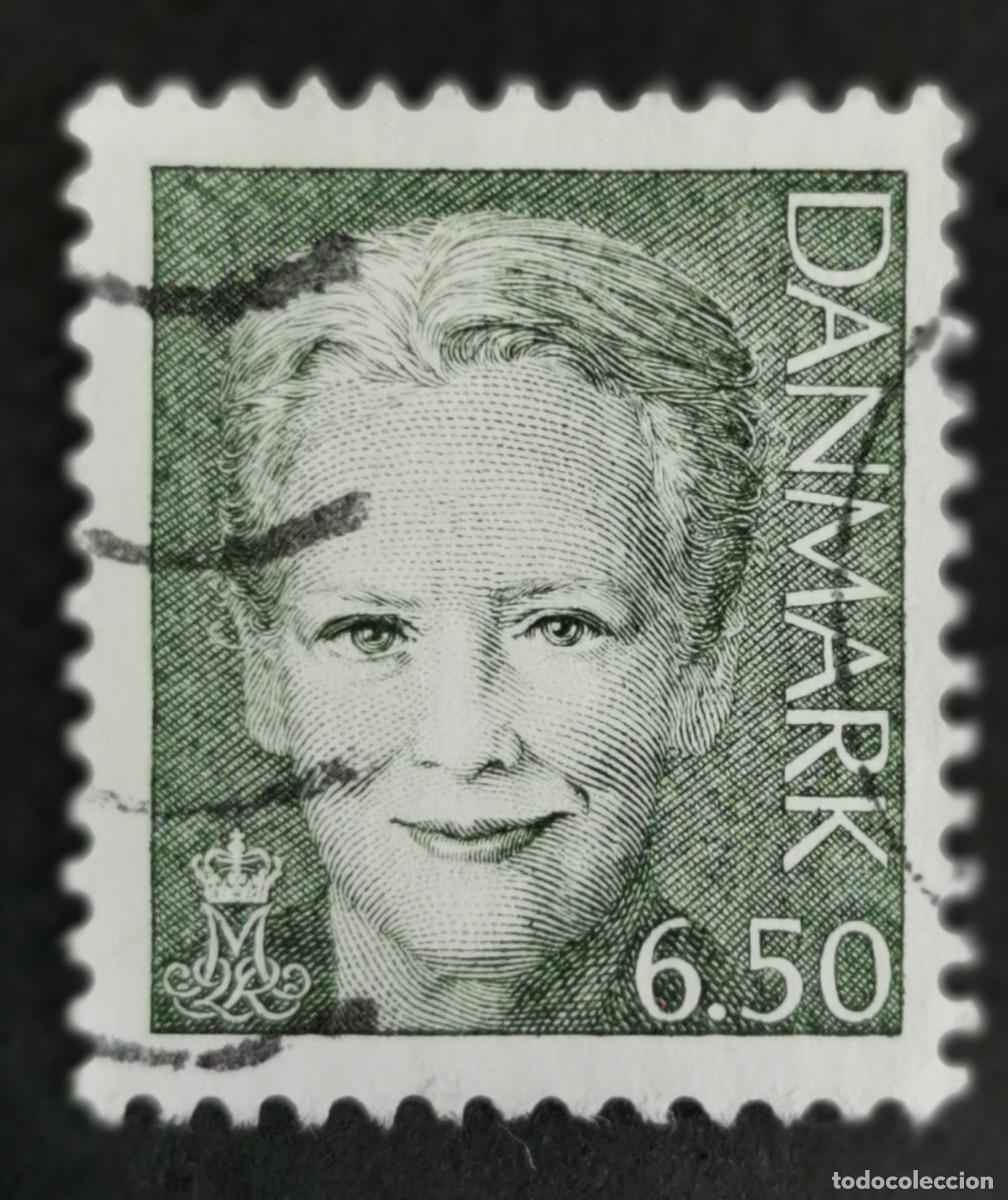 Sellos: Sello Dinamarca 2002, Reina Margarita II Serie 5, 6,50 dkr. Michel: DK 1297