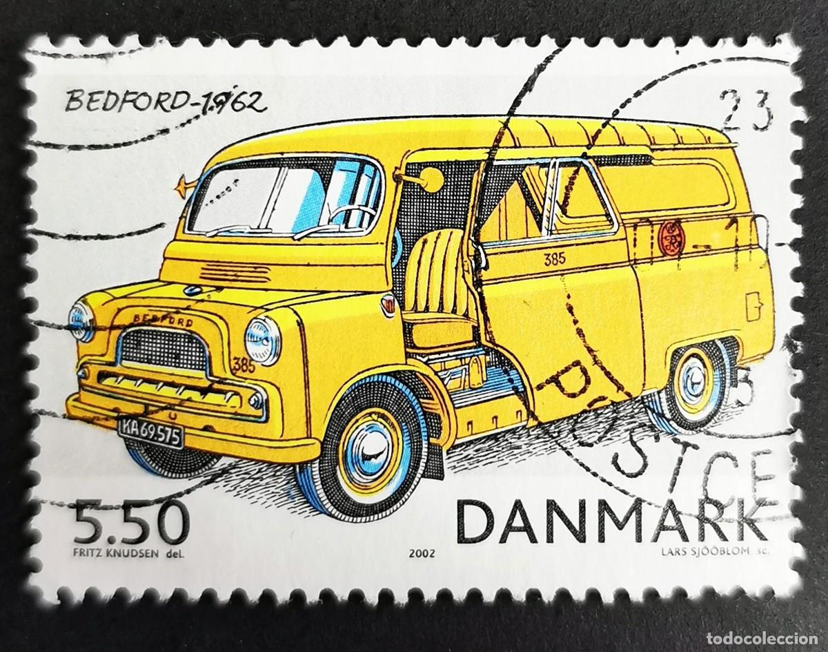 Sellos: Sello Dinamarca 2002, Camioneta Bedford CA de 1962, 5.50 dkr. Michel: DK 1313
