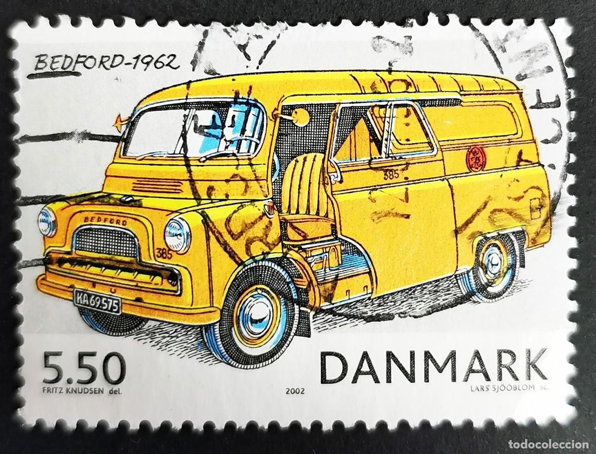 Sellos: Sello Dinamarca 2002, Camioneta Bedford CA de 1962, 5.50 dkr. Michel: DK 1313