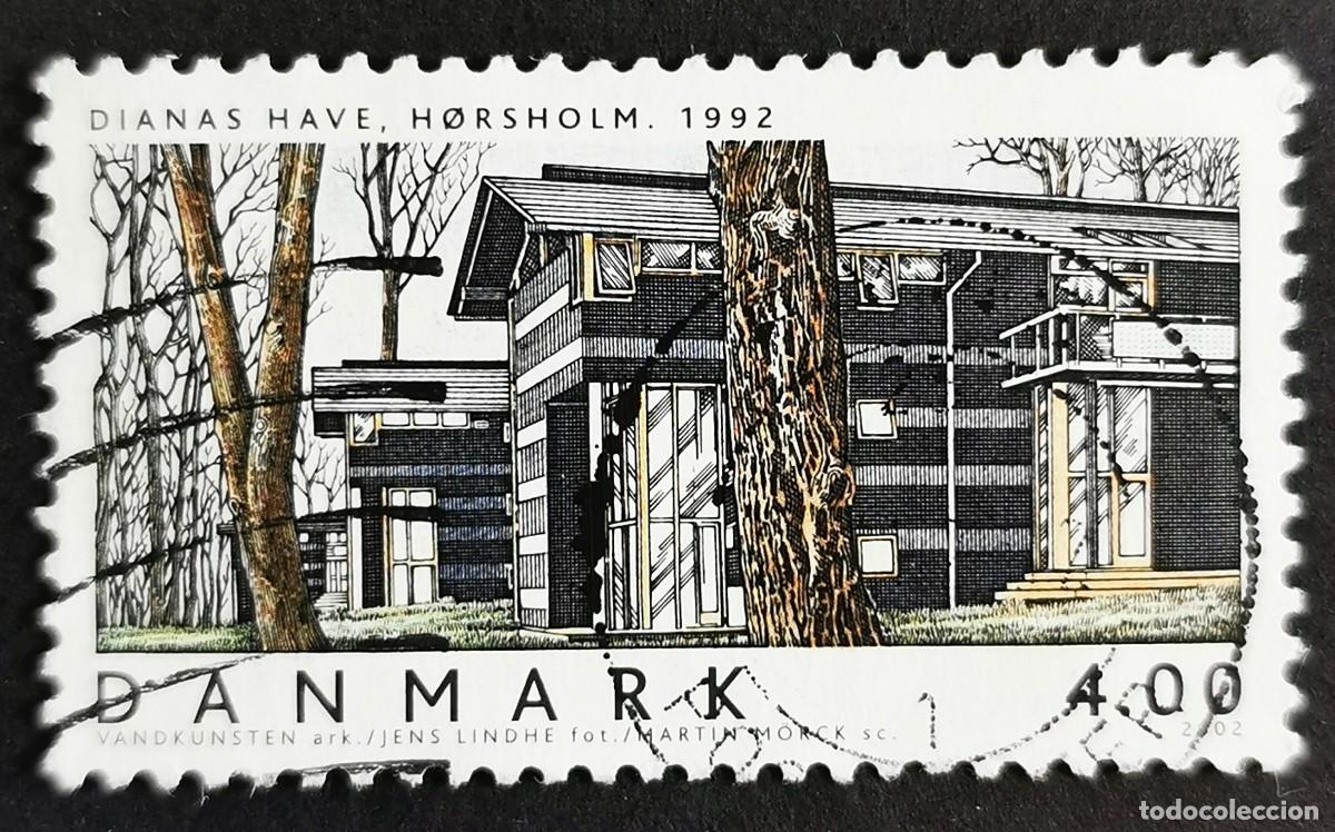 Sellos: Sello Dinamarca 2002, El jard&iacute;n de Diana, Horsholm, 1992, 4.00 dkr. Michel: DK 1321