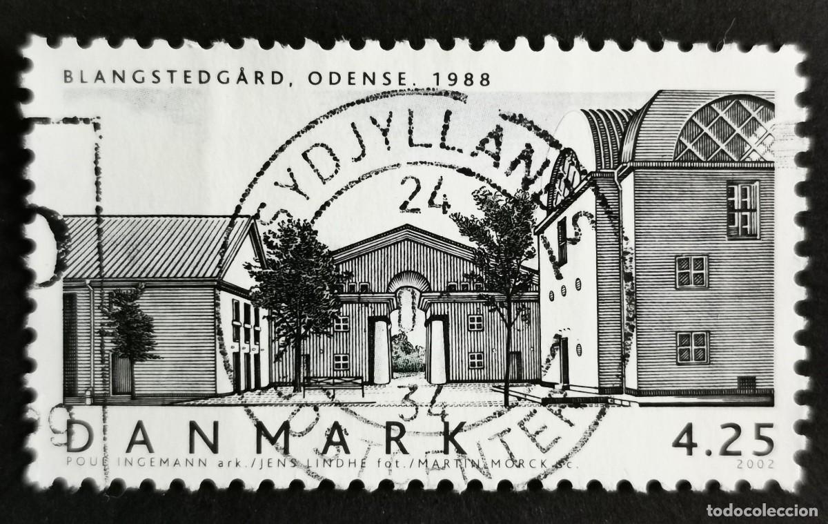 Sellos: Sello Dinamarca 2002, Blangstedg&aring;rd, Odense 1988 (Poul Ingemann), 4.25 dkr. Michel: DK 1322