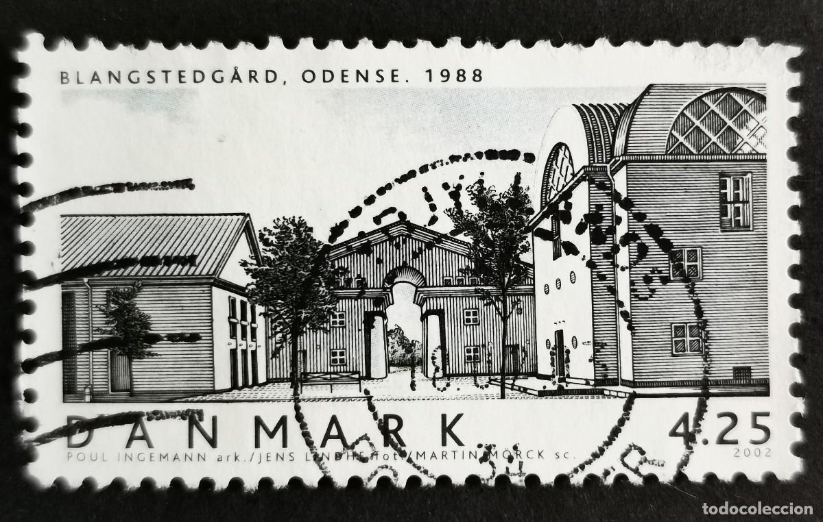 Sellos: Sello Dinamarca 2002, Blangstedg&aring;rd, Odense 1988 (Poul Ingemann), 4.25 dkr. Michel: DK 1322