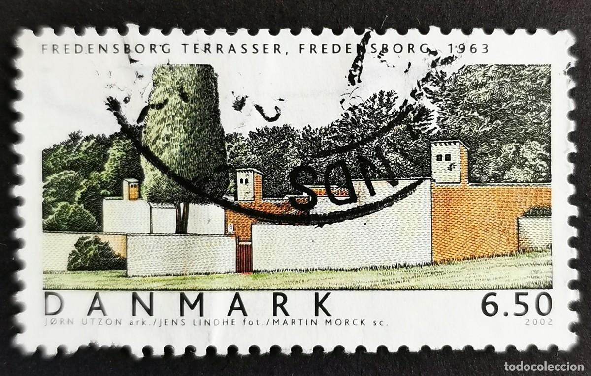 Sellos: Sello Dinamarca 2002, Terrazas de Fredensborg, Fredensborg 1963, 6.50 dkr. Michel: DK 1324