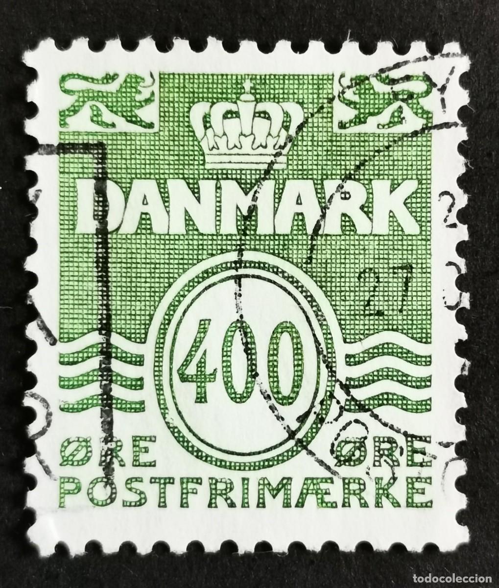 Sellos: Sello Dinamarca 2003, L&iacute;neas onduladas, 400 &oslash;re. Michel: DK 1326