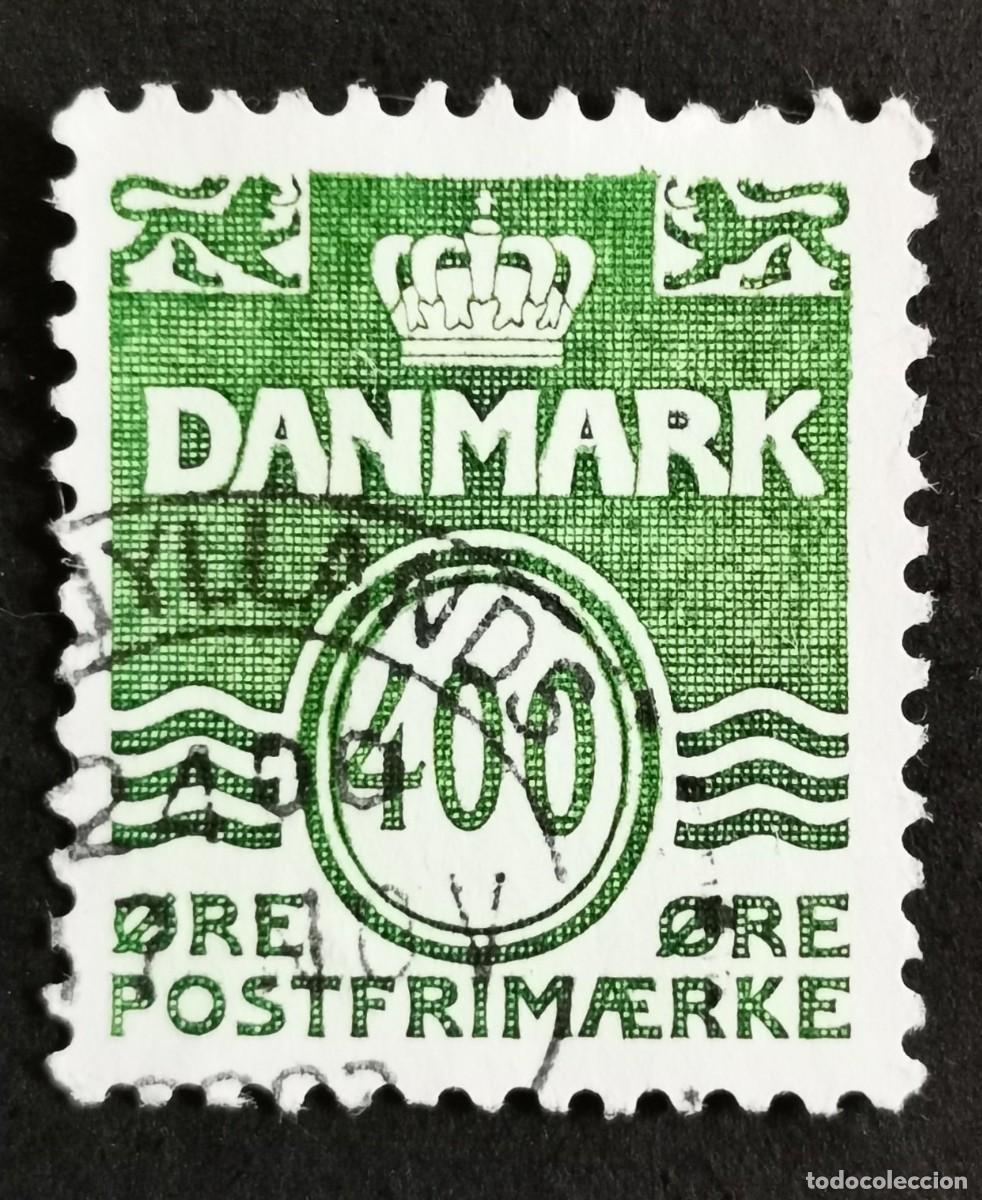 Sellos: Sello Dinamarca 2003, L&iacute;neas onduladas, 400 &oslash;re. Michel: DK 1326