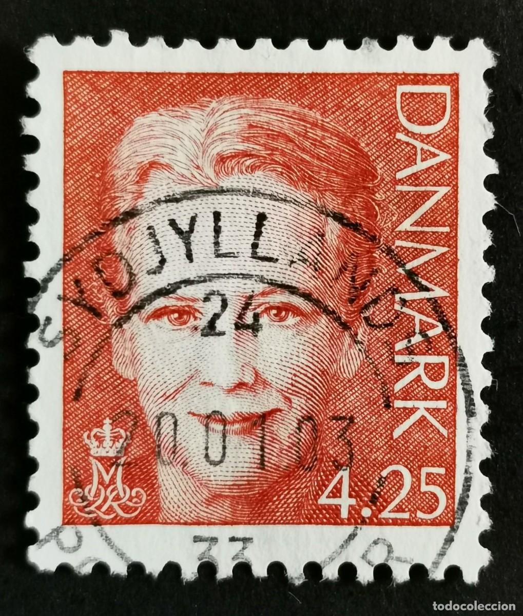 Sellos: Sello Dinamarca 2003, Reina Margarita II serie 5, 4,25 dkr. Michel: DK 1327