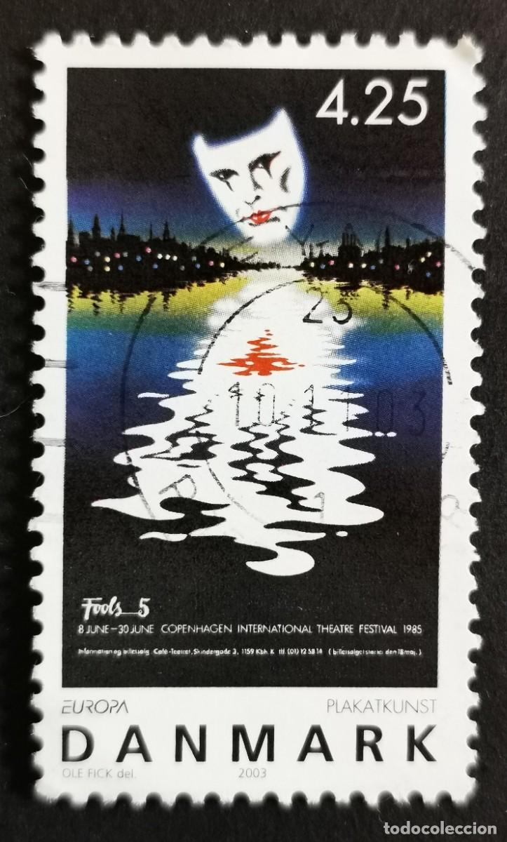 Sellos: Sello Dinamarca 2003, Europa Cartel del festival - &rdquo;Fools&rdquo; (Ole Flick), 4.25 dkr. Michel: DK 1341